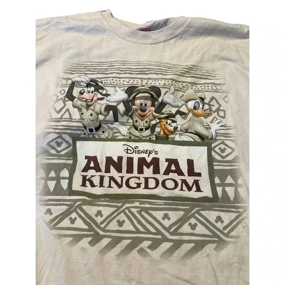 preowned hanes beefy t-shirts 2xl mickey and gang - Picture 2 of 3